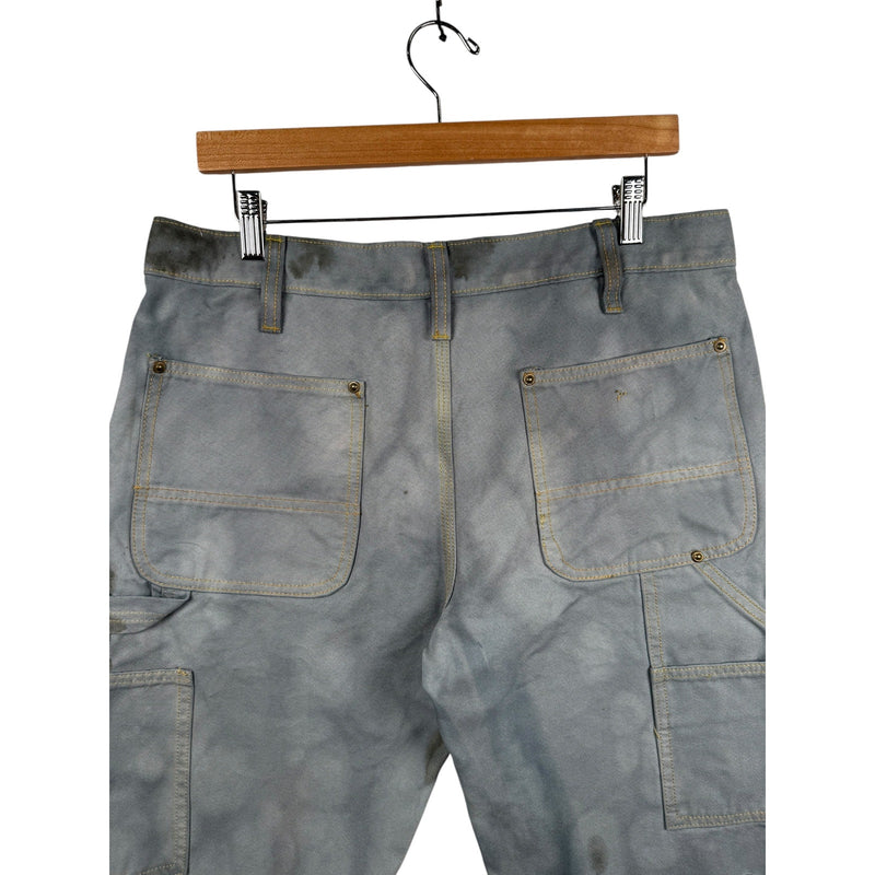 Vintage Carhartt Utility Cargo Denim Shorts 34