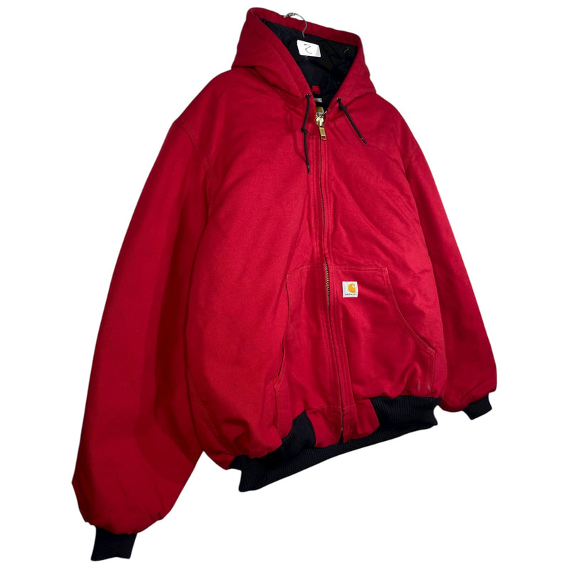 Vintage Carhartt Full Zip Workwear Hoodie Jacket