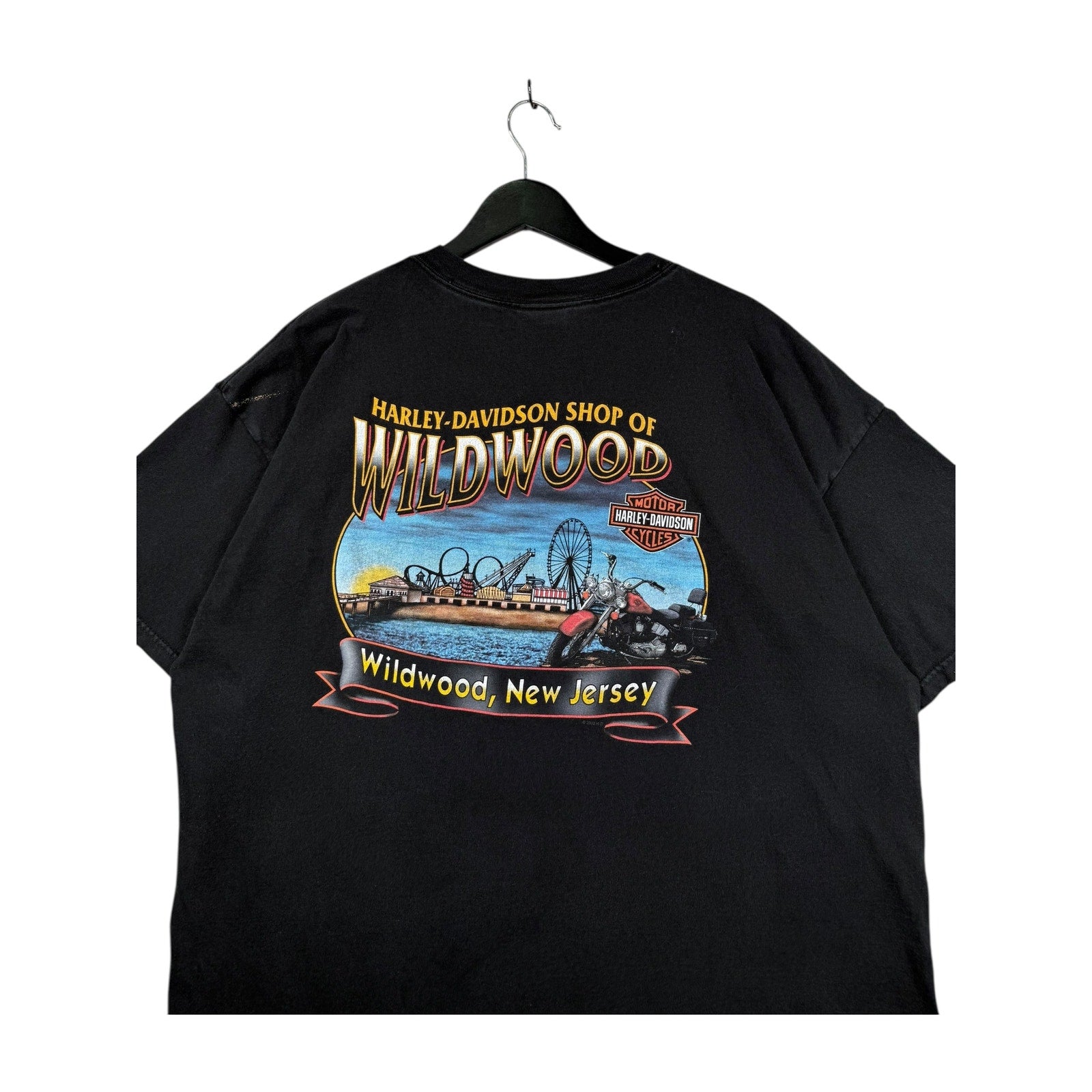 Vintage Harley Davidson Wildwood New Jersey T-Shirt