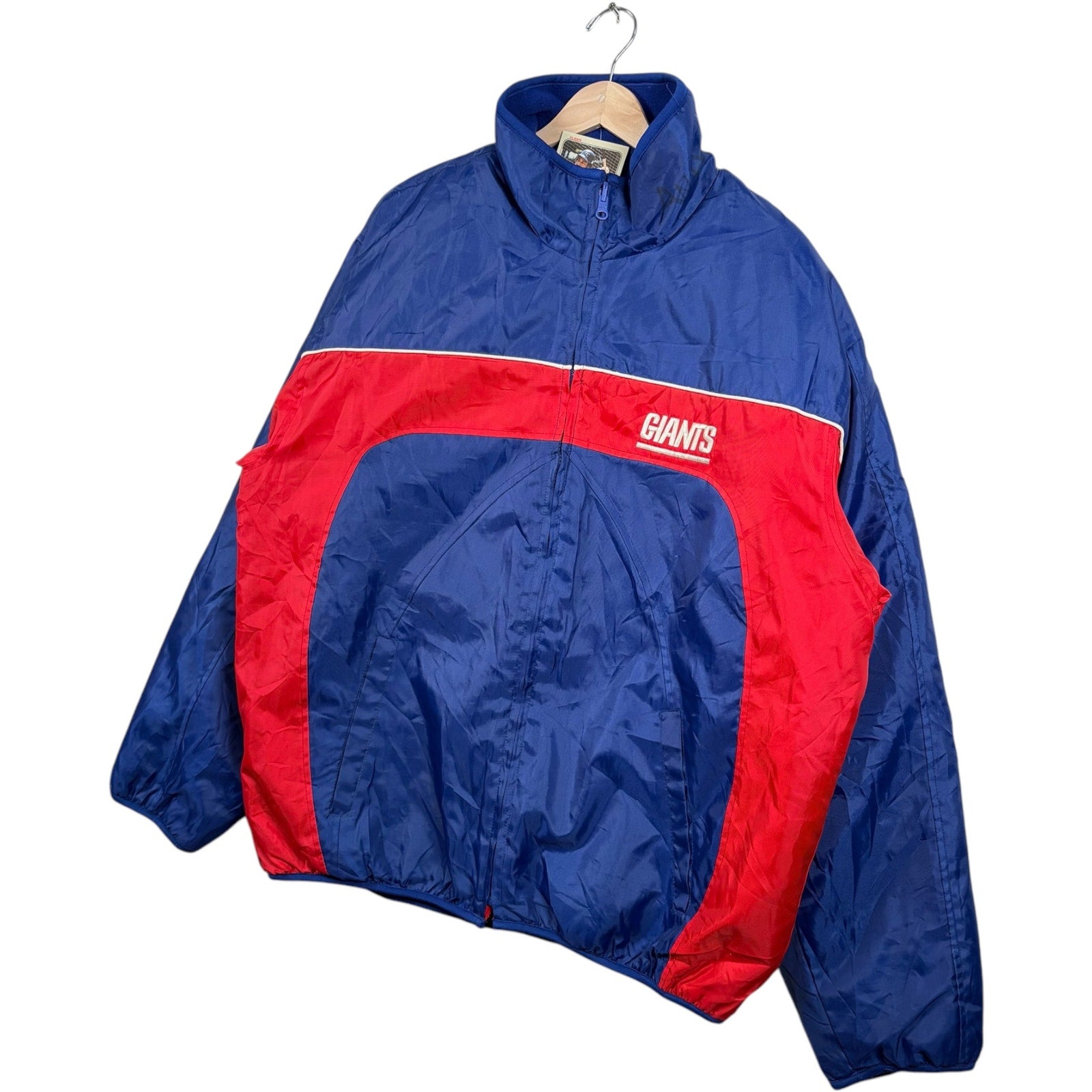 Vintage NFL New York Giants Spellout Puffer Jacket