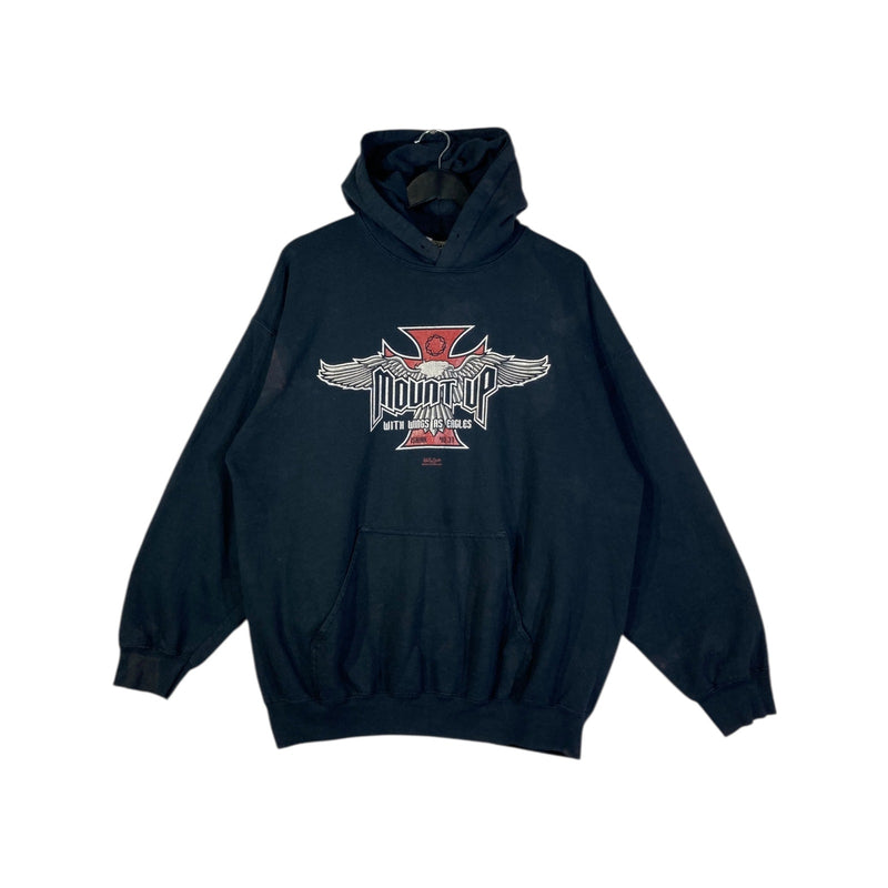 Vintage Mount Up With Wings As Eagles Pullover Hoodie
