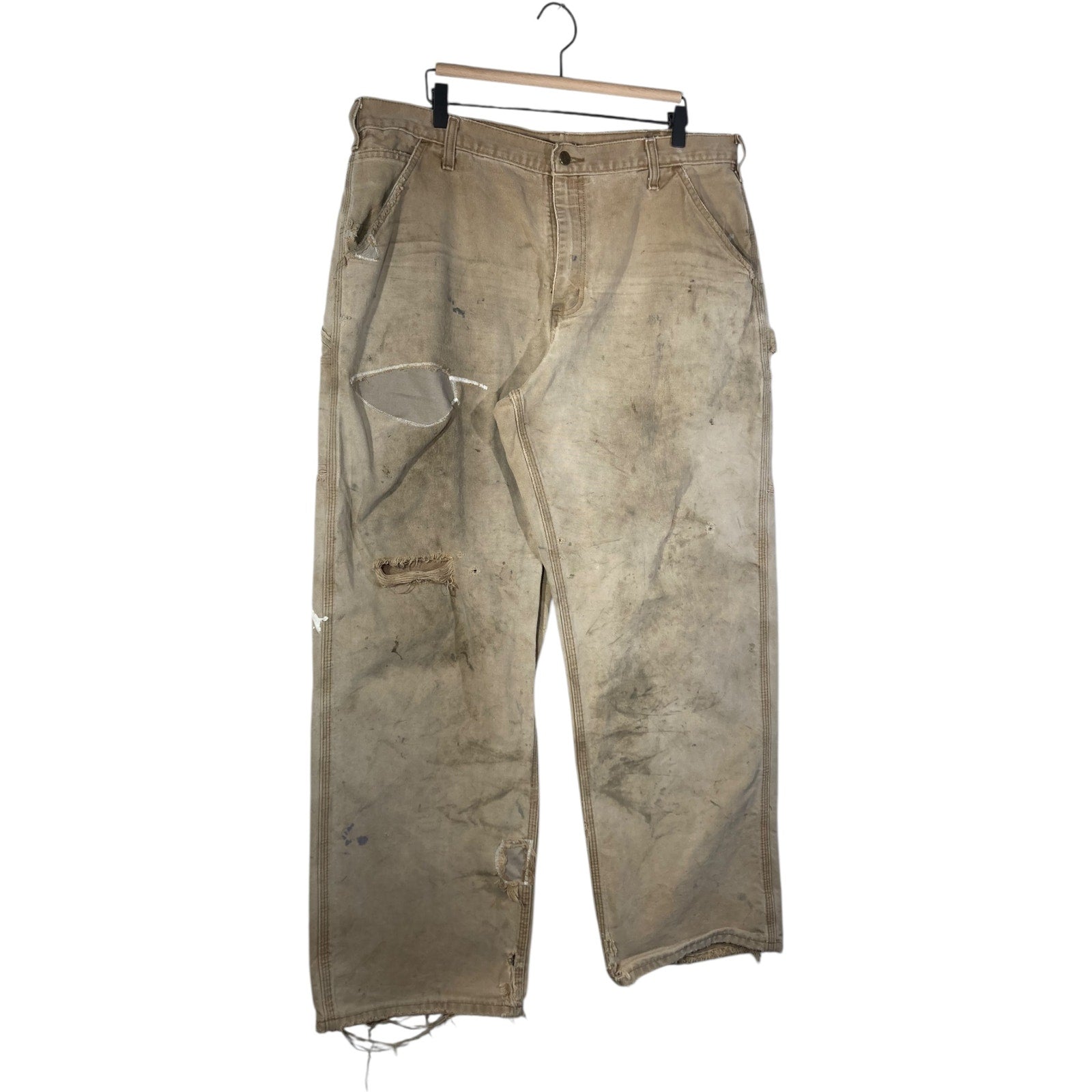 Vintage Carhartt Distressed Carpenter Pants 38x32