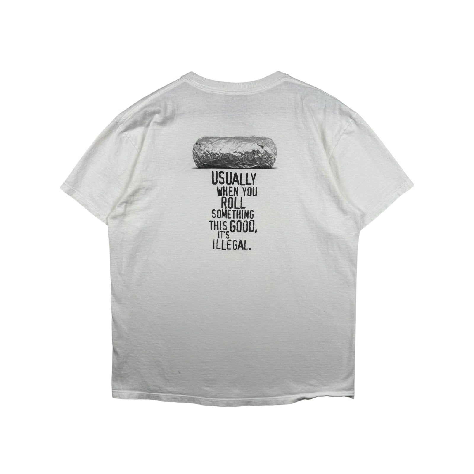 Vintage Chipotle Burrito Graphic T-Shirt