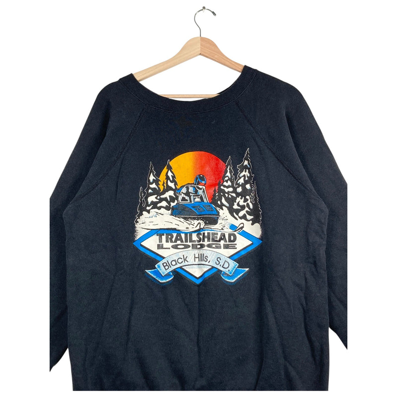 Vintage Black Hills SD Trailhead Lodge Crewneck