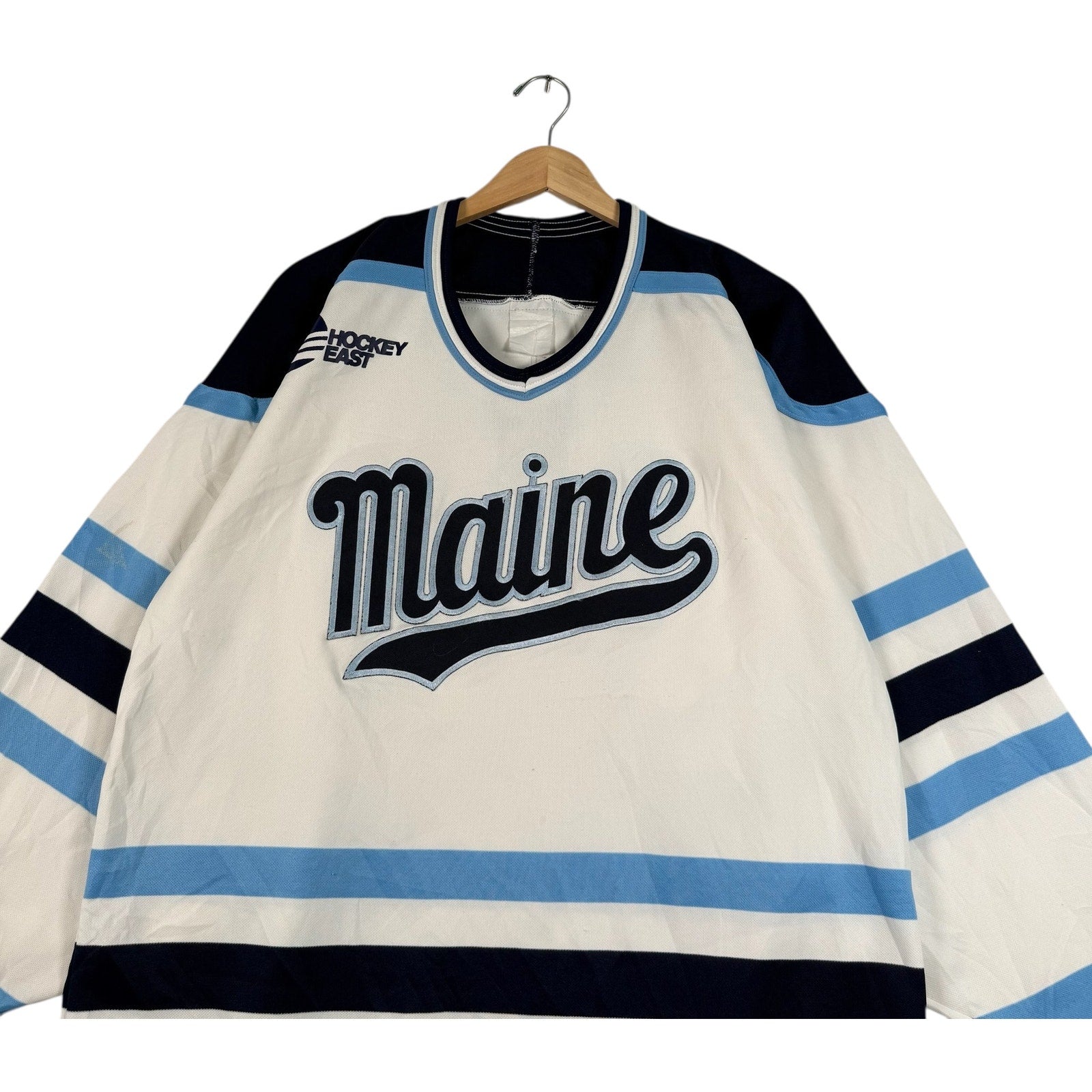 Vintage University Of Maine Spellout Hockey Jersey