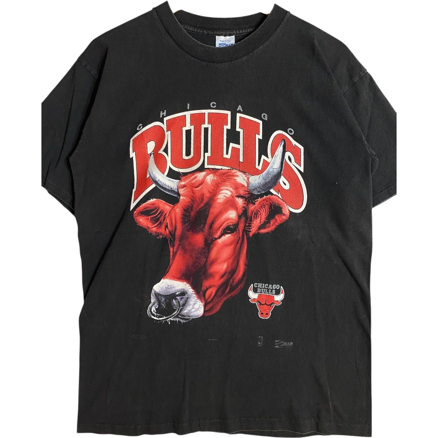 Vintage Chicago Bulls NBA Red Bull Head T-Shirt