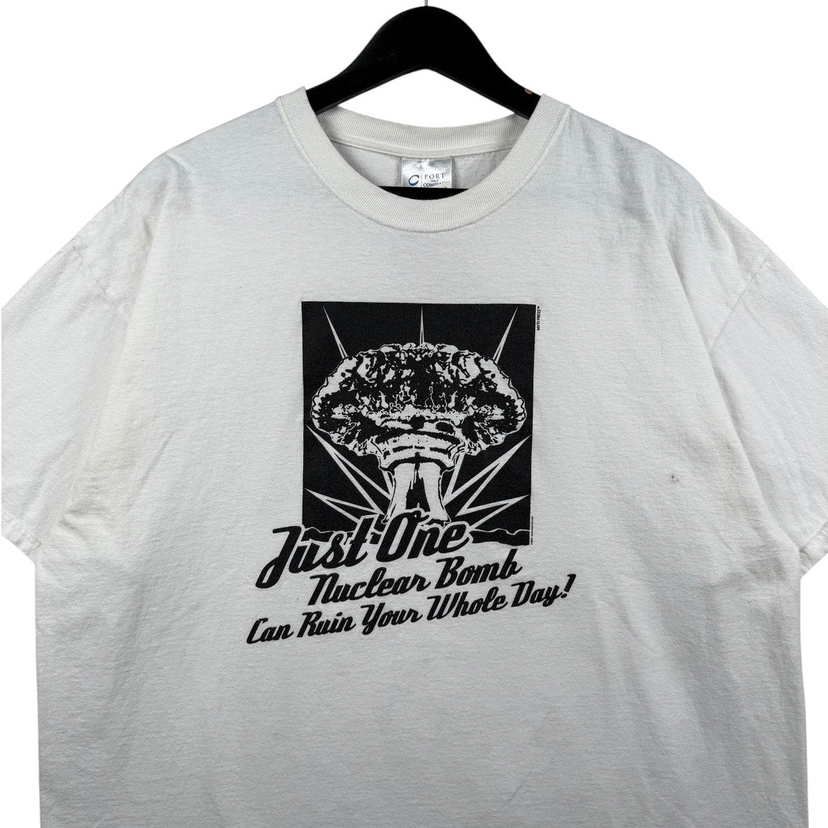 Vintage Nuclear Bomb Graphic T-Shirt