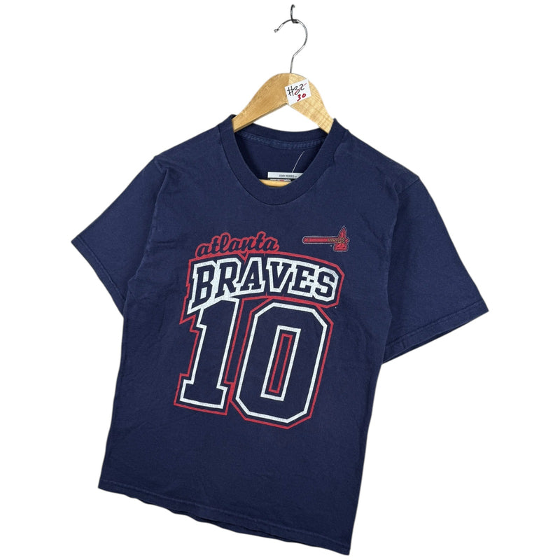 Vintage Atlanta Braves Jones #10 MLB T-Shirt