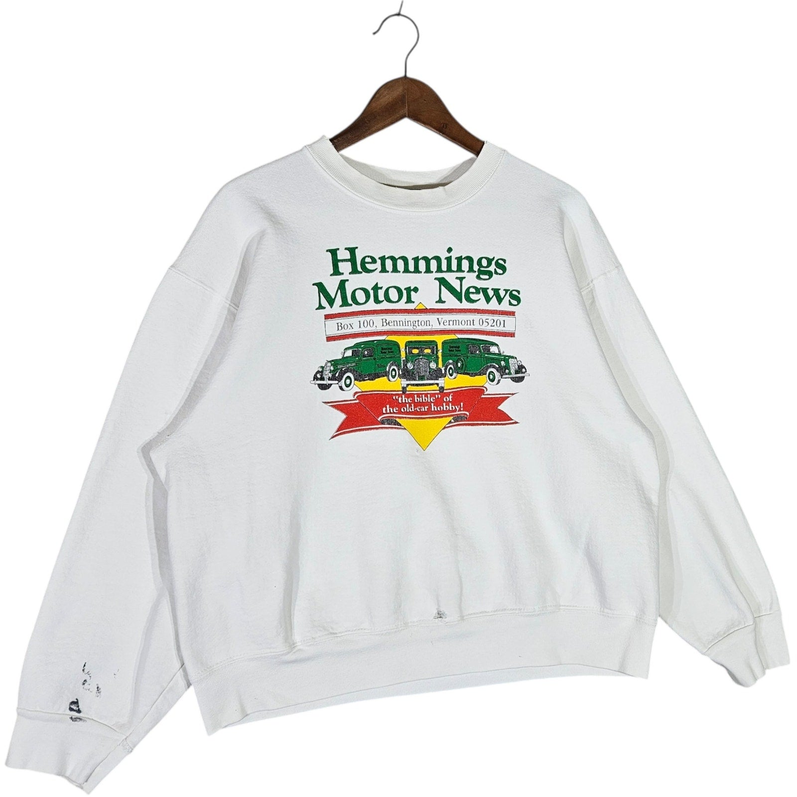 Vintage Hemmings Motor News Vermont Crewneck
