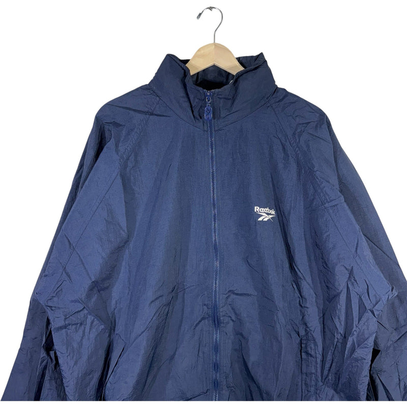 Vintage Reebok Mini Logo Full Zip Windbreaker
