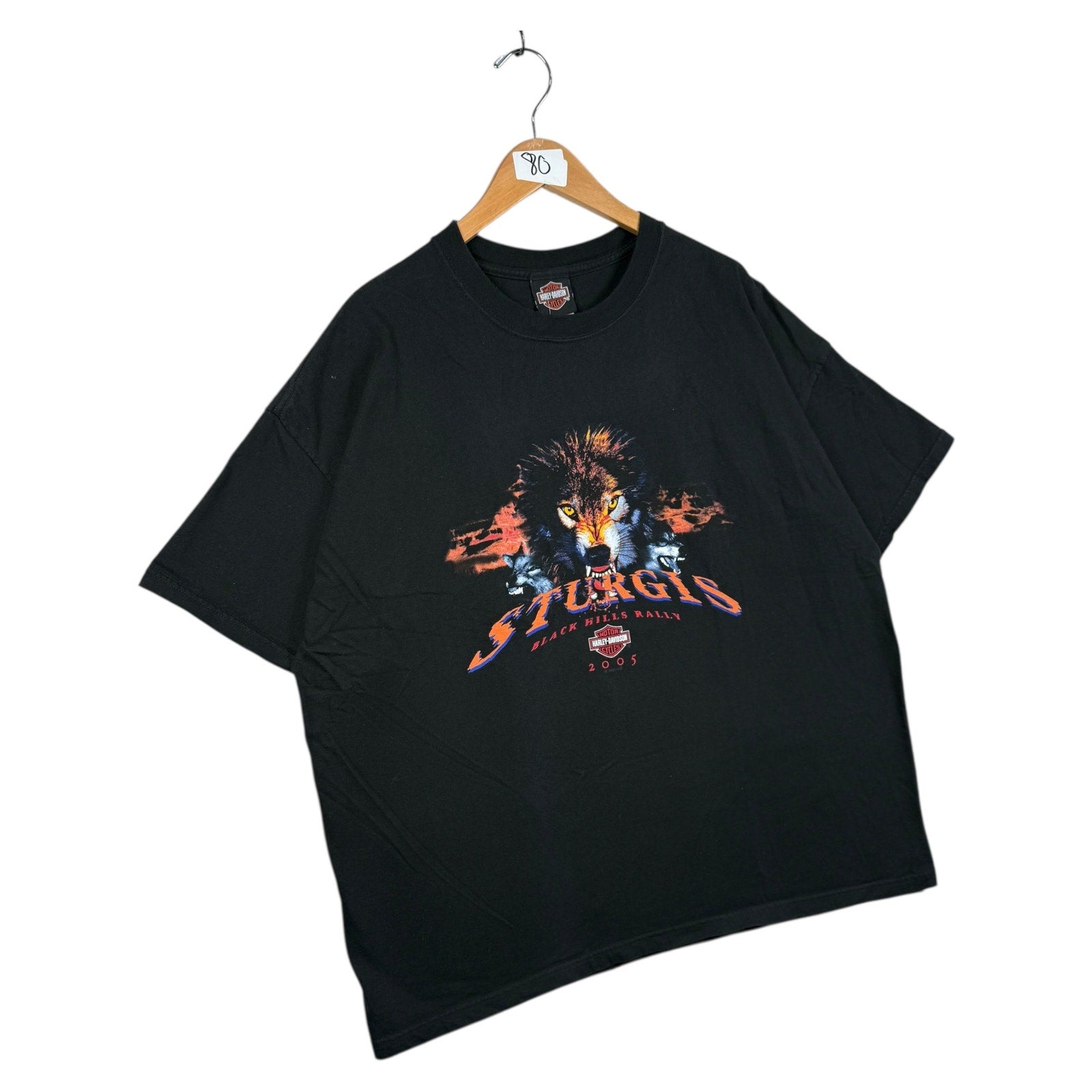 Vintage Sturgis Harley Davidson Hills Rally T-Shirt