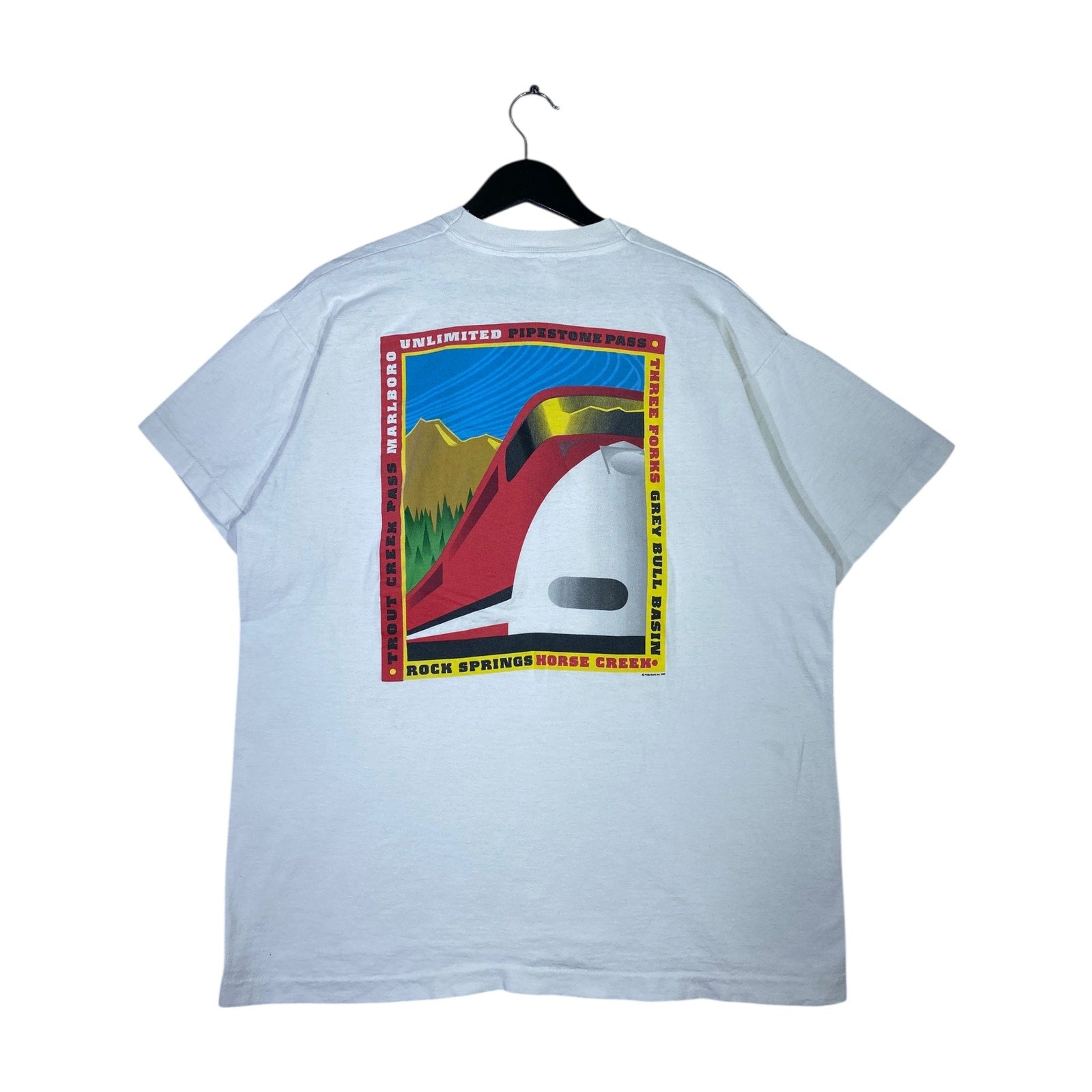 Vintage Marlboro Unlimited Graphic Print T-Shirt