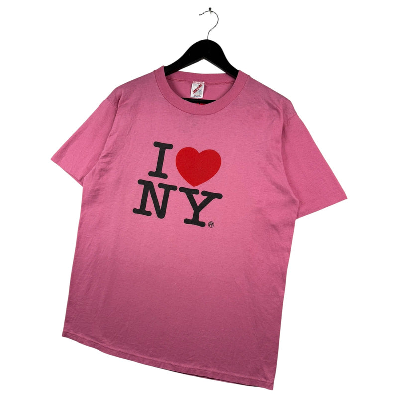 Vintage Jerzees I Love NY Crewneck T-Shirt
