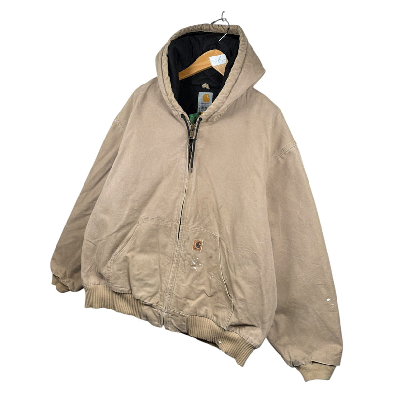 Vintage Carhartt Insulated Full Zip Hoodie