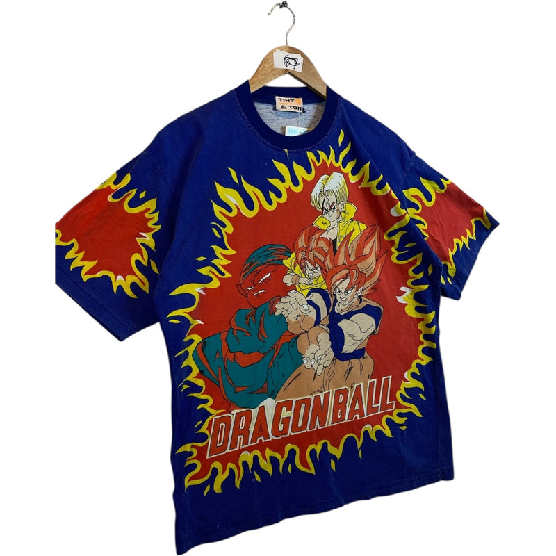 Vintage Dragon Ball Z Super Saiyan Goku Vegeta Trunks T-Shirt