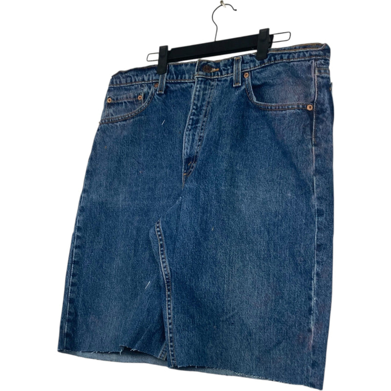 Vintage Levi's 550 Denim Cut Off Shorts 36