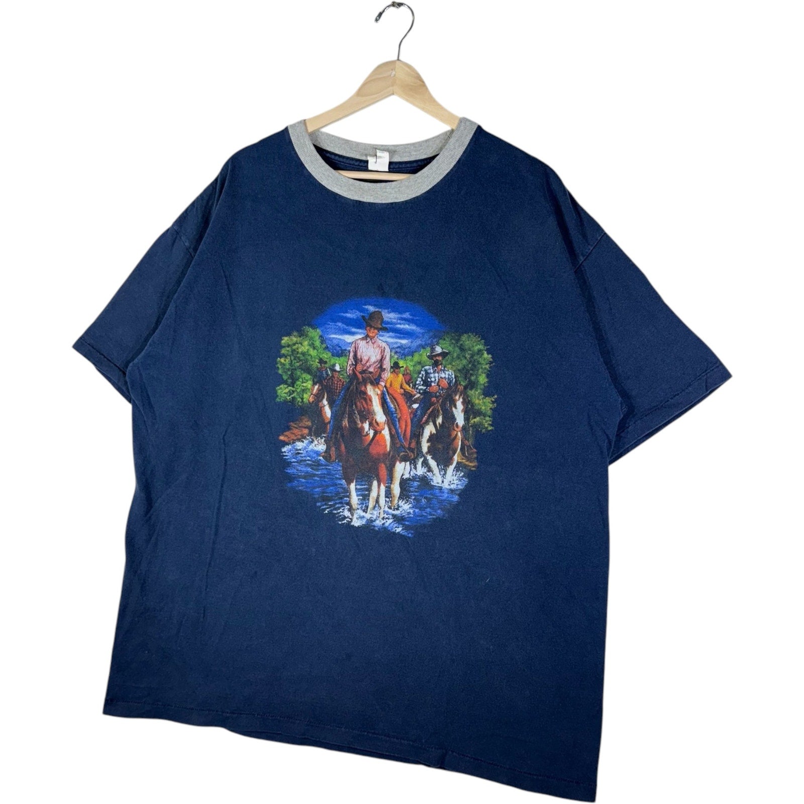 Vintage Western Cowboy Horse Tee
