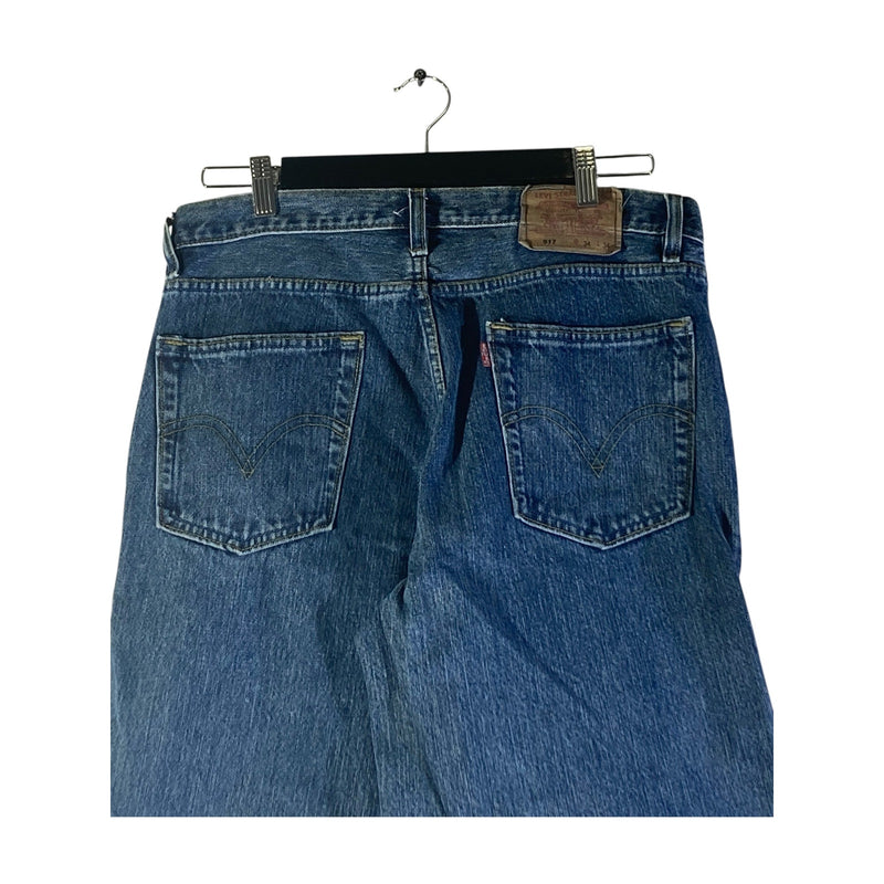 Vintage Levi's 517 Denim Shorts 34