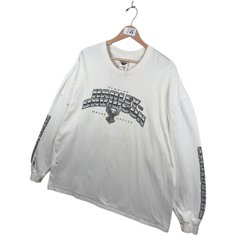 Vintage Harley Davidson Paradise Oregon Long Sleeve T Shirt