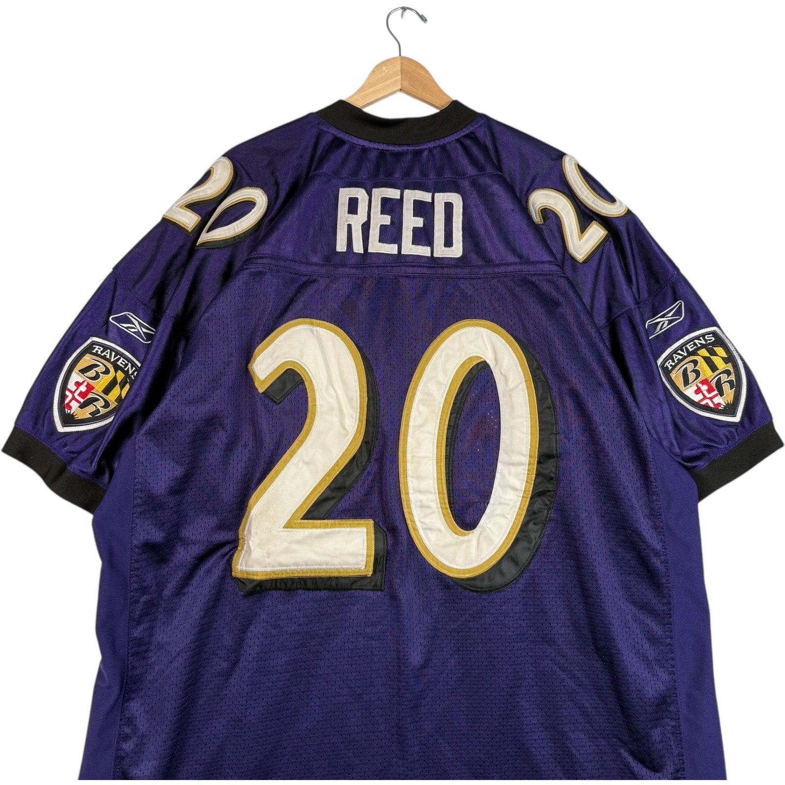 Vintage Reebok Baltimore Ravens Ed Reed #20 NFL Jersey