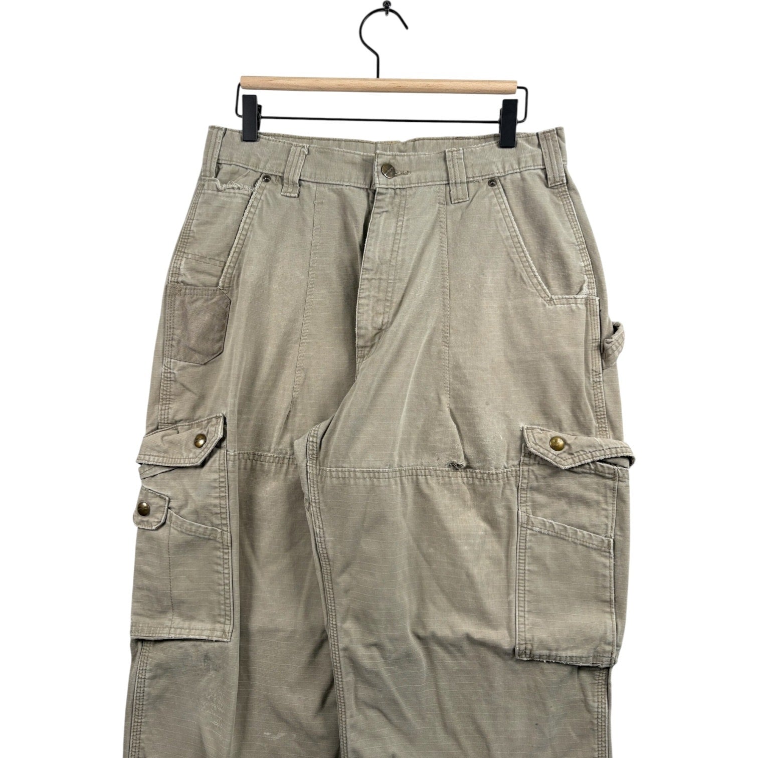 Vintage Carhartt Baggy Utility Carpenter's Cargo Pants 32x29