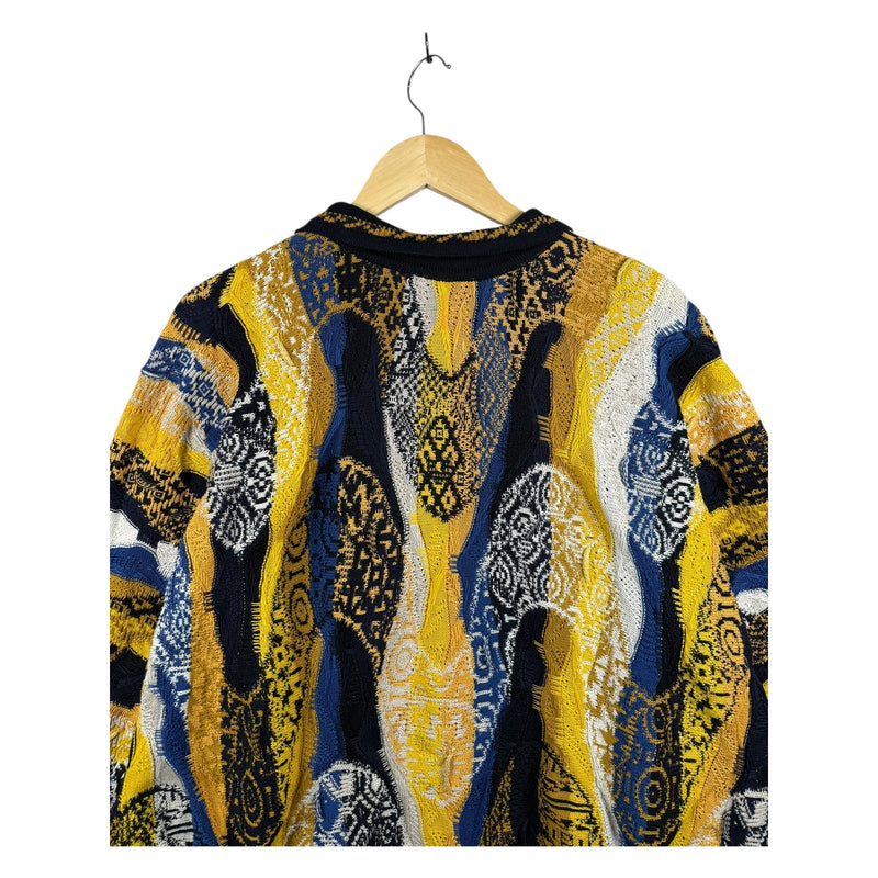 Vintage COOGI Henley Pullover Sweatshirt