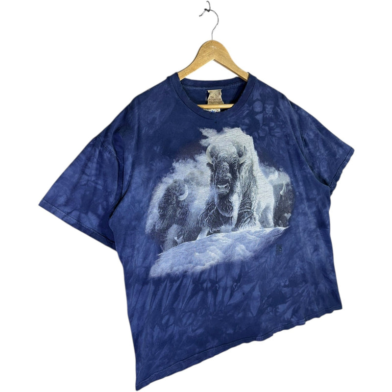 Vintage Buffalo Wildlife Nature Tie-Dye T-Shirt