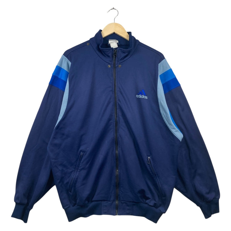 Vintage Adidas Two-Tone Sleeve Stripes Track Jacket