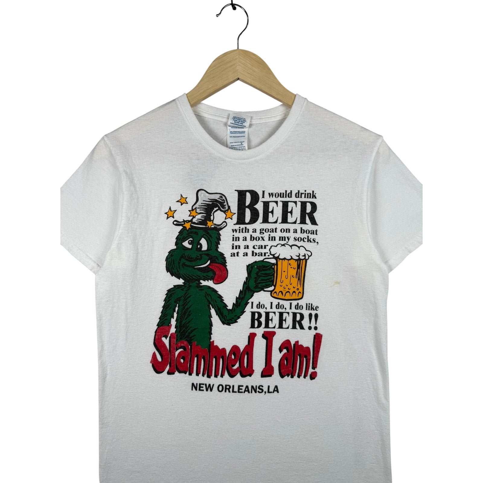 Vintage Dr. Seuss Beer Slammed I Am T-Shirt
