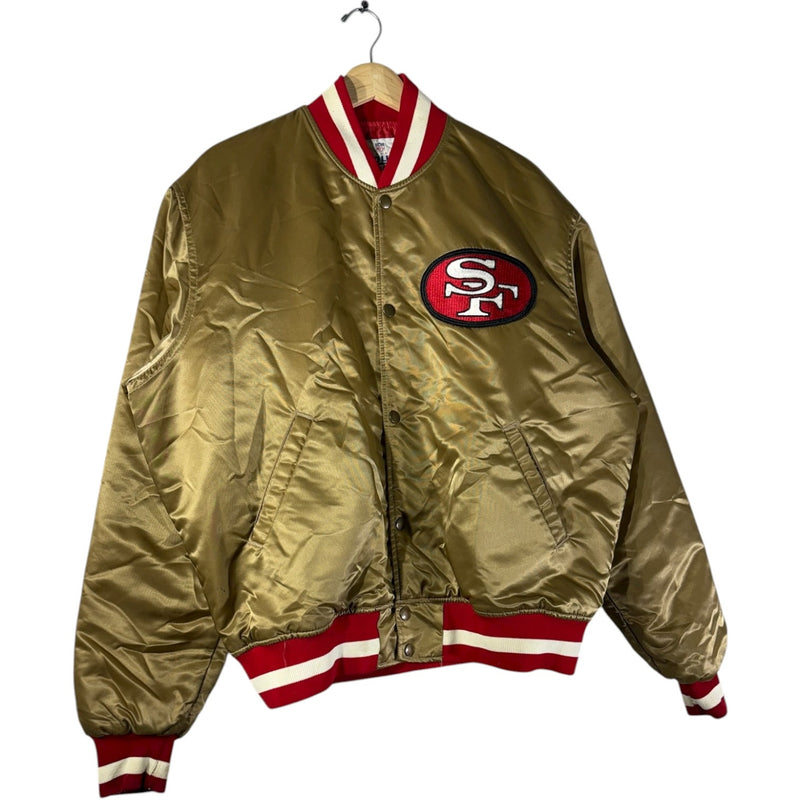 Vintage Starter San Francisco 49ers Satin Bomber Jacket