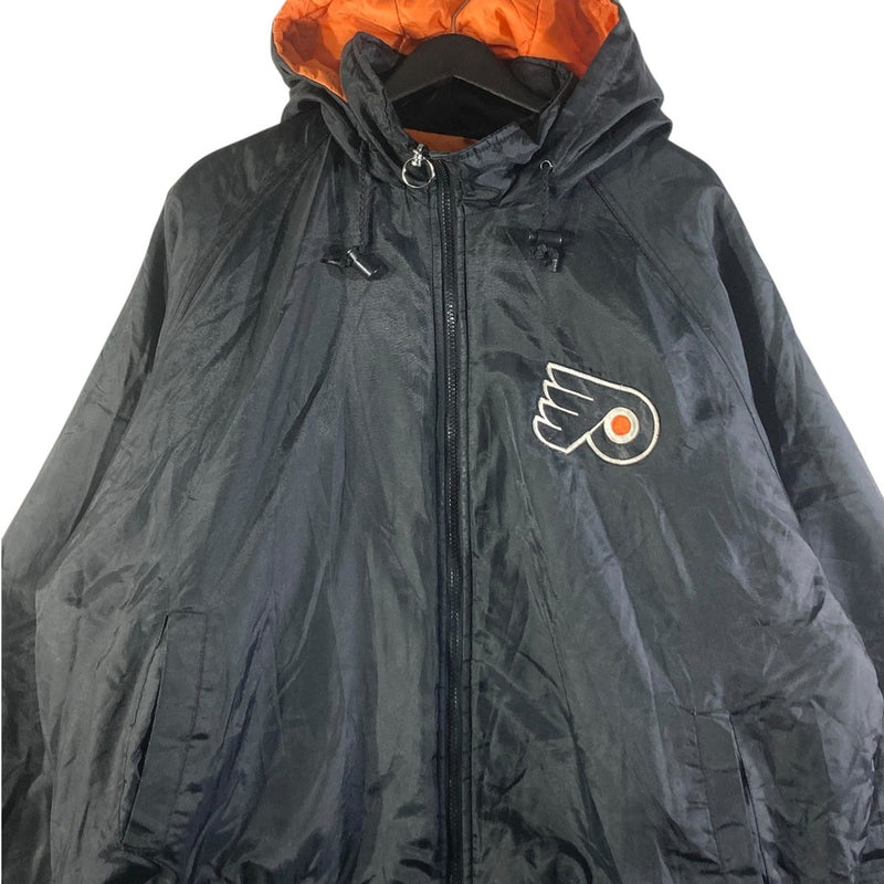 Vintage Philadelphia Flyers NHL Hooded Insulated Jacket