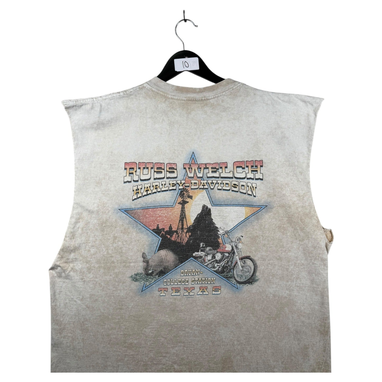 Vintage Harley Davidson Russ Welch Tank Top
