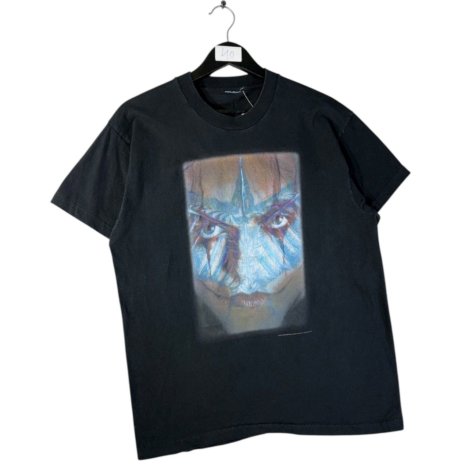 Vintage Face Art Graphic T-Shirt