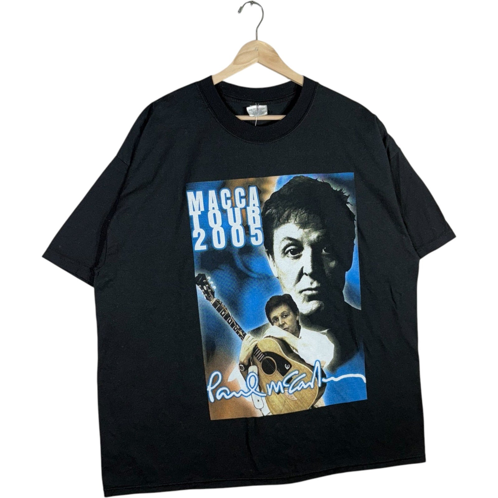 Vintage Paul McCartney Macca Tour Tee 2005