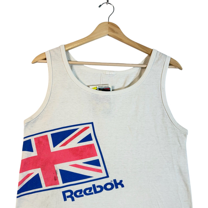Vintage Reebok Big Logo Spellout Tank Top