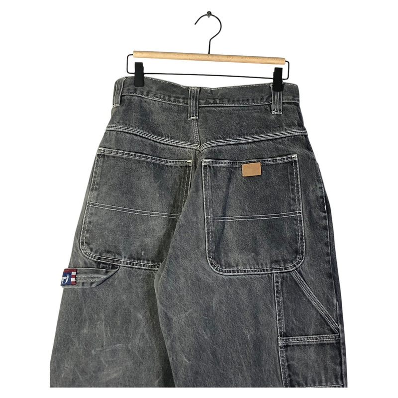 Vintage Barracuda Utility Denim Shorts 28x15
