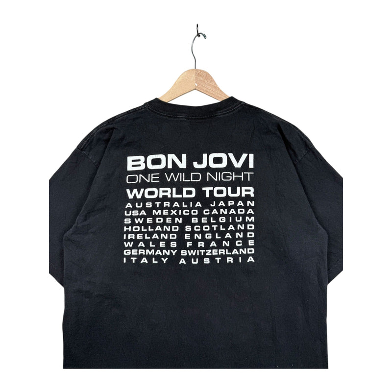 Vintage Bon Jovi One Wild Night World Tour T-Shirt