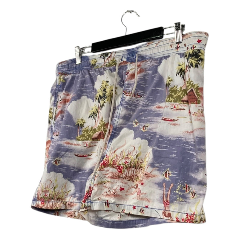 Vintage Polo by Ralph Lauren Tropical Hawaiian Swim Shorts XL