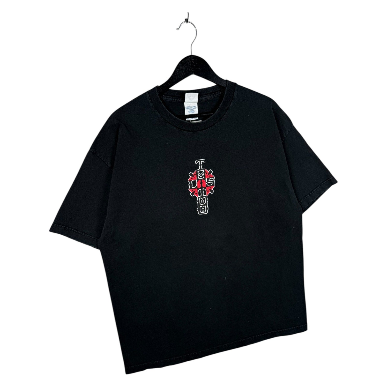 Vintage Laguna Tattoo Skull Wings Flame T-Shirt