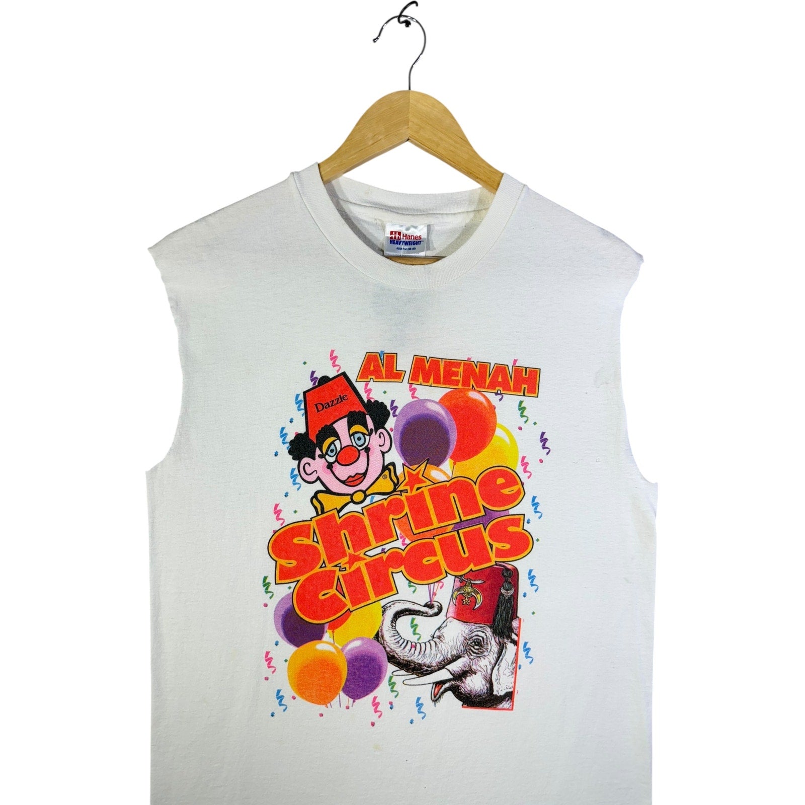 Vintage Hanes Al Menah Shrine Circus Tank Top