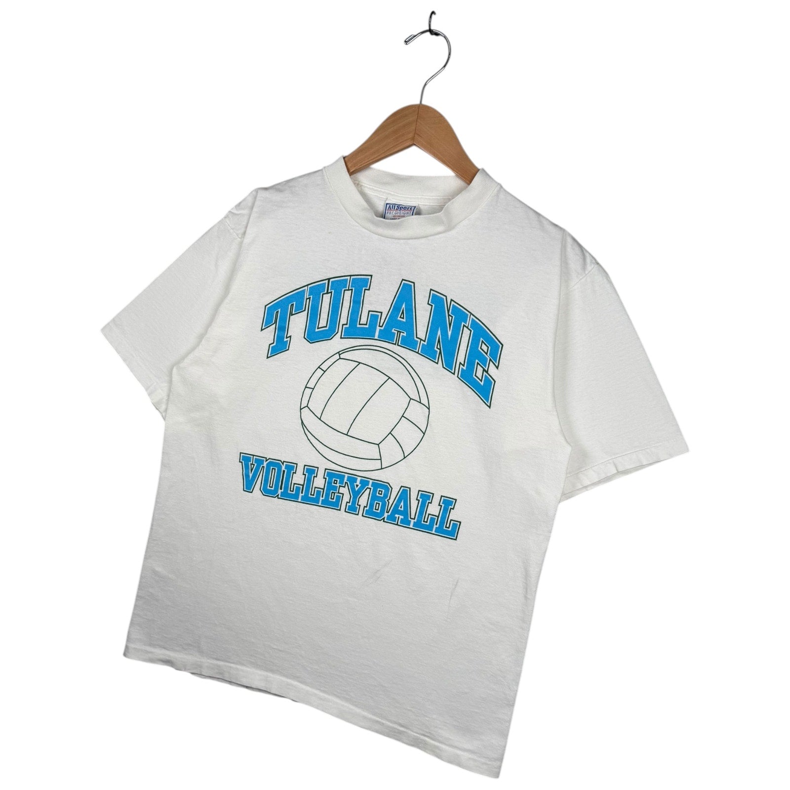 Vintage Tulane University Volleyball NCAA Graphic T-Shirt