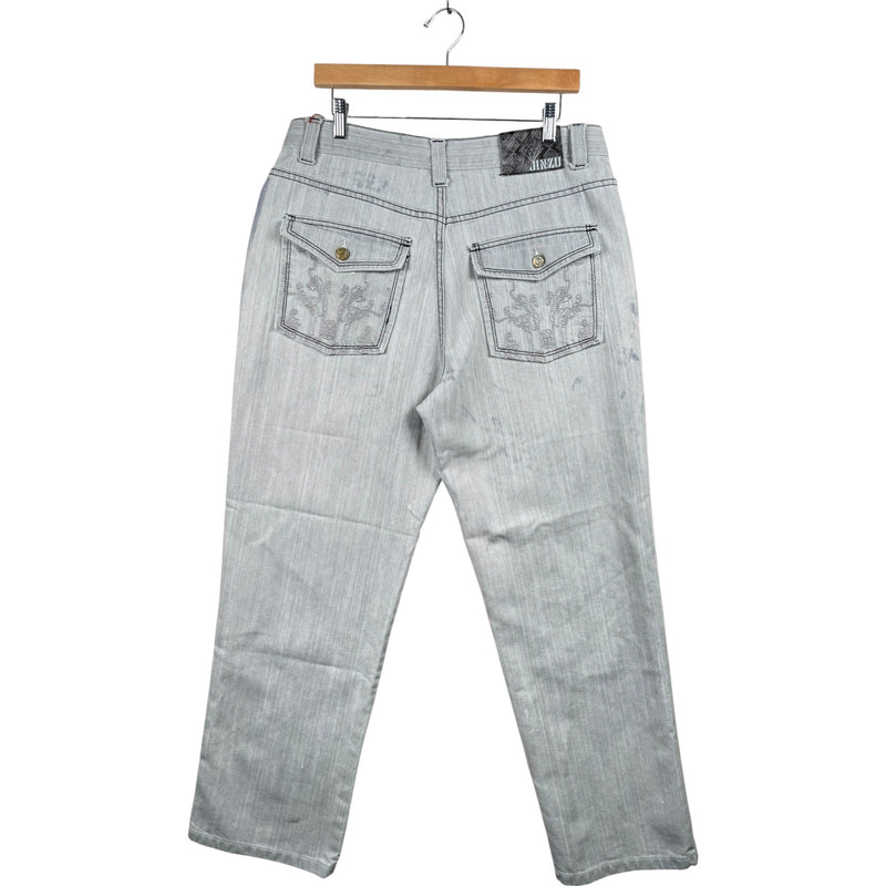 Vintage Jinzu Wide Leg Denim Jeans 36