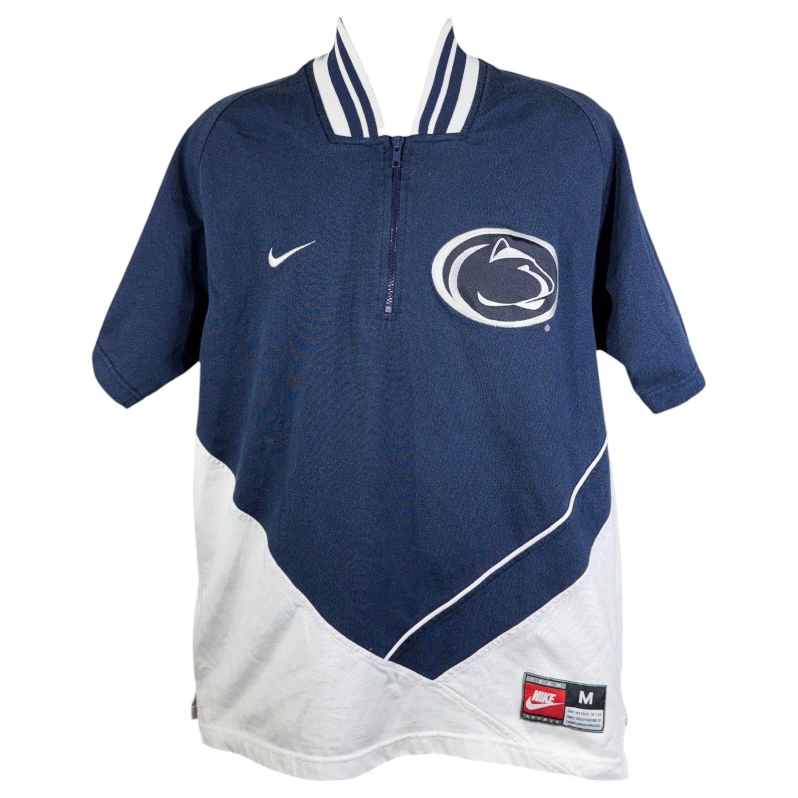 Vintage Nike Penn State University Warm Up Jersey