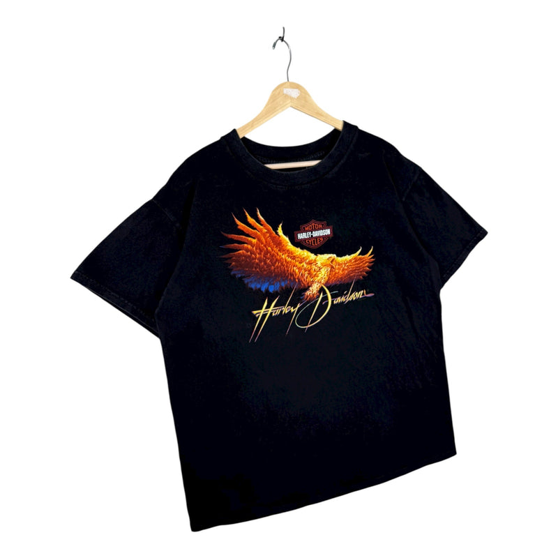 Vintage Harley Davidson Eagle Flame T-Shirt