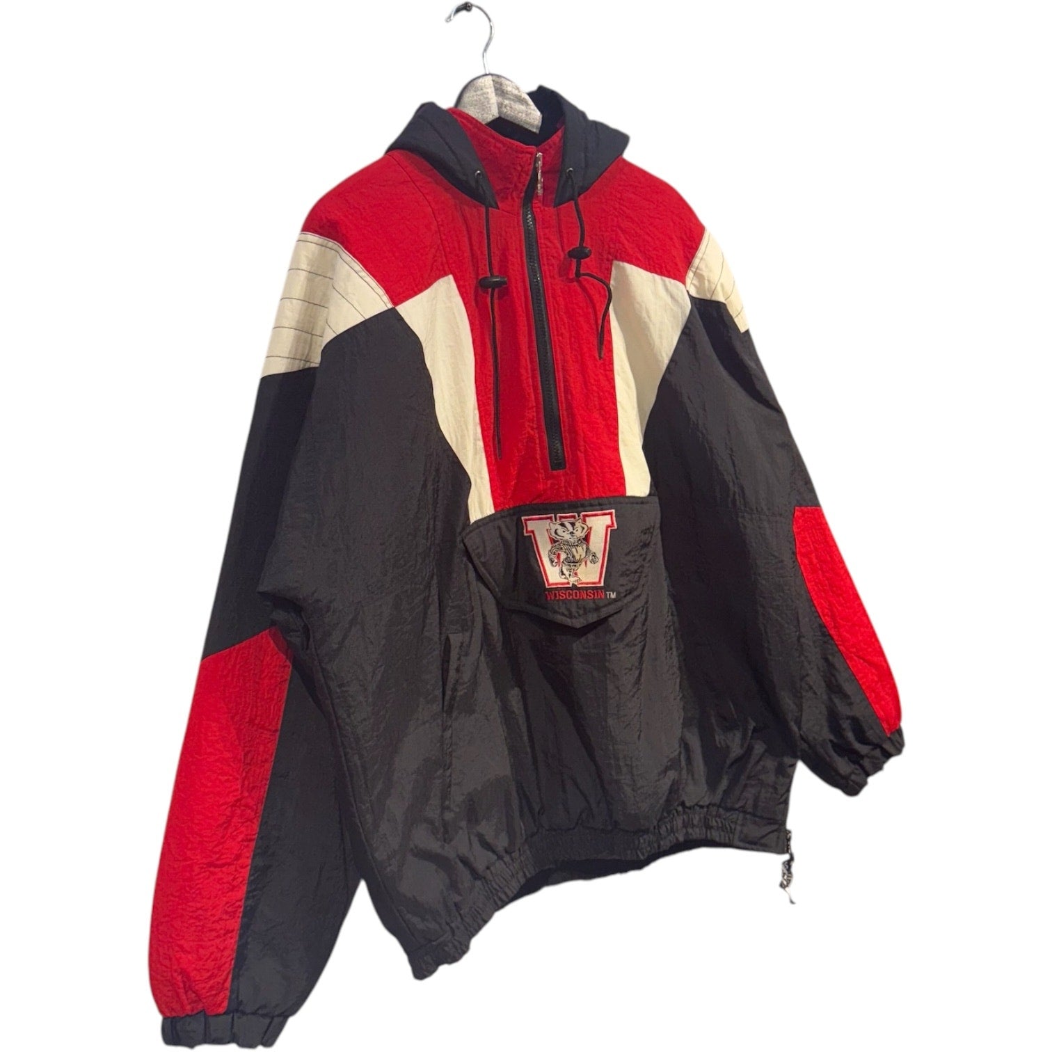 Vintage Starter University of Wisconsin Badgers Puffer Jacket