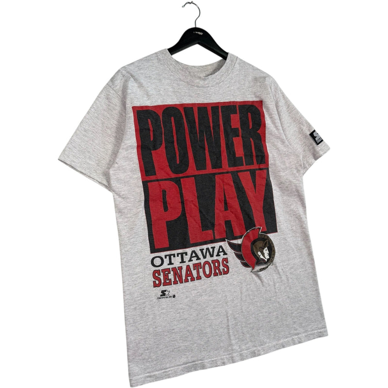 Vintage Starter Ottawa Senators "Power Play" NHL Tee 1991