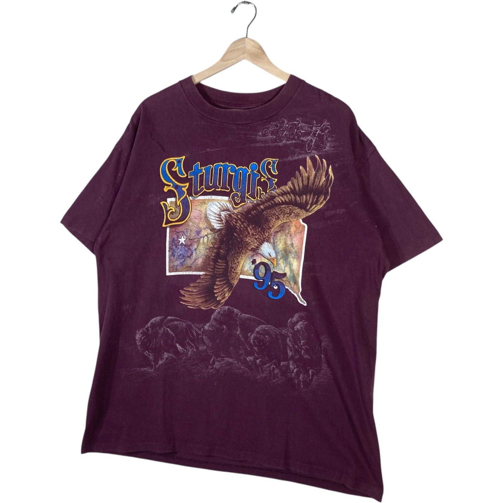 Vintage Sturgis Black Hills Rally Tee 1995