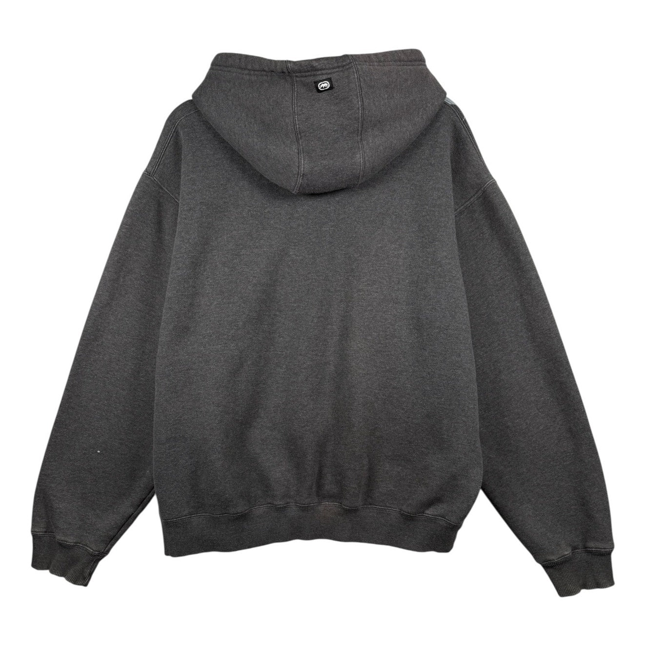 Vintage Ecko Unlimited Argyle Graphic Full-Zip Hoodie