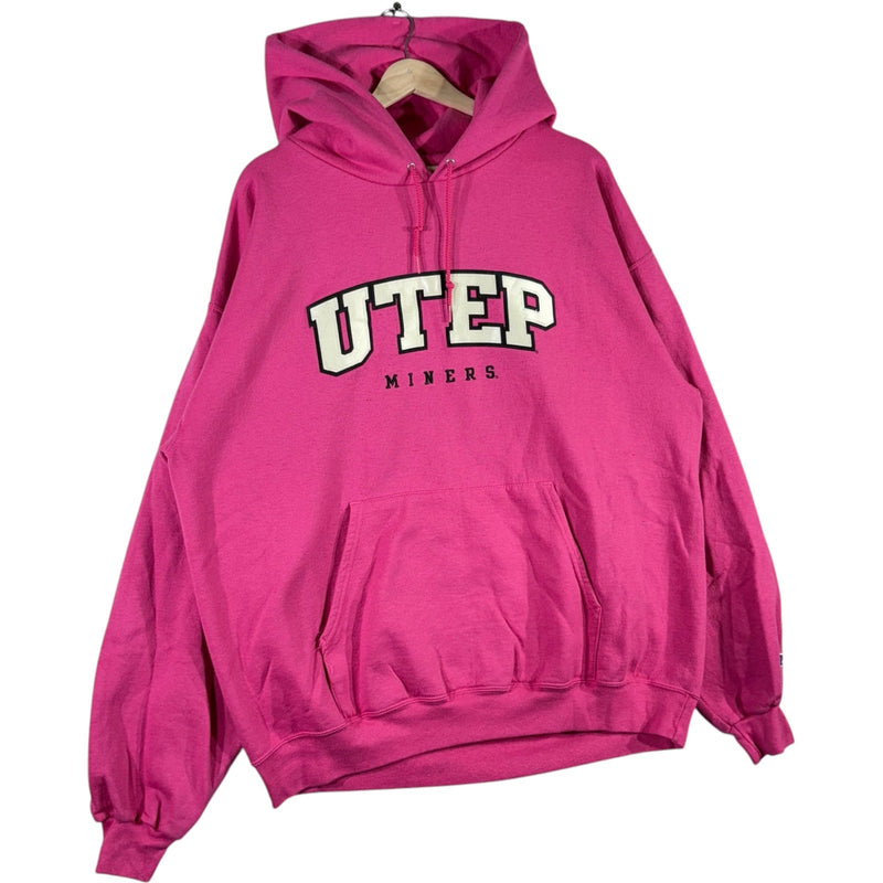 Vintage Champion University of Texas El Paso Miner Hoodie