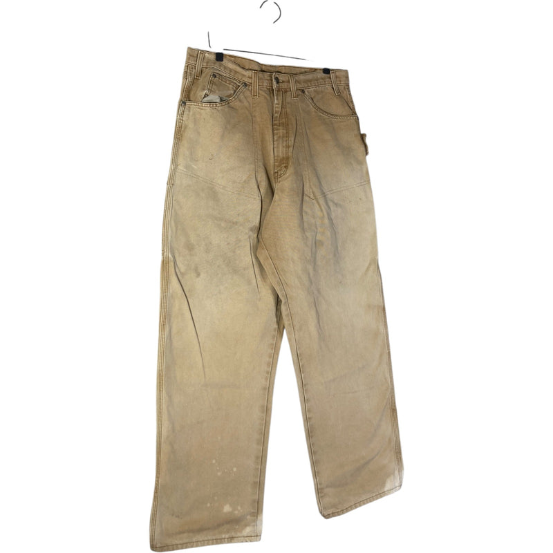 Vintage Dickies Washed Carpenter Work Pants 34x30